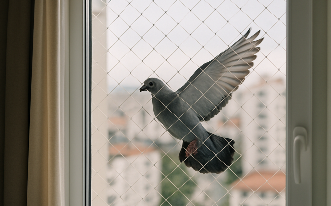 Redes de Proteção: Reduza a Entrada de Pombos e Outras Aves